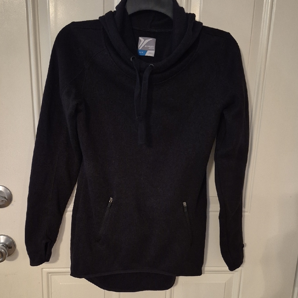 Old Navy Black Hoodie Sweater